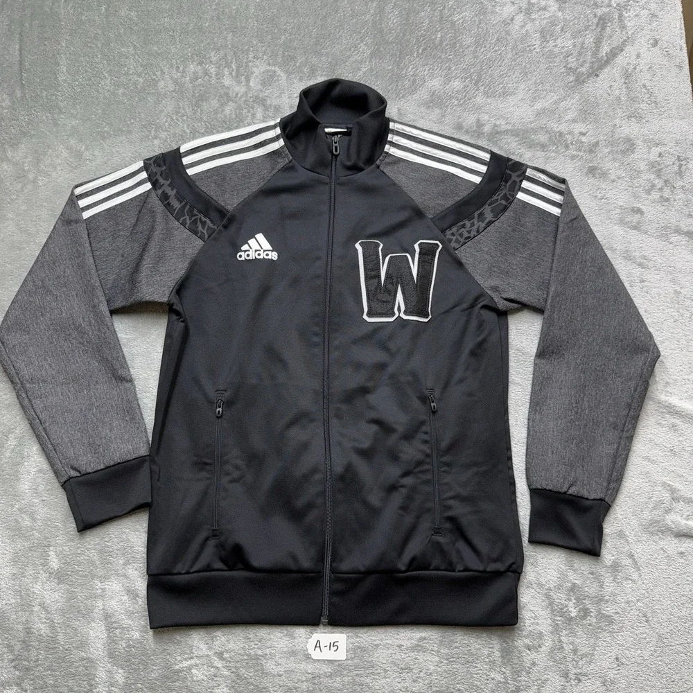 Adidas NBA All Star 2014 NOLA Team West Black Warmup Jacket Mens Size L Jersey